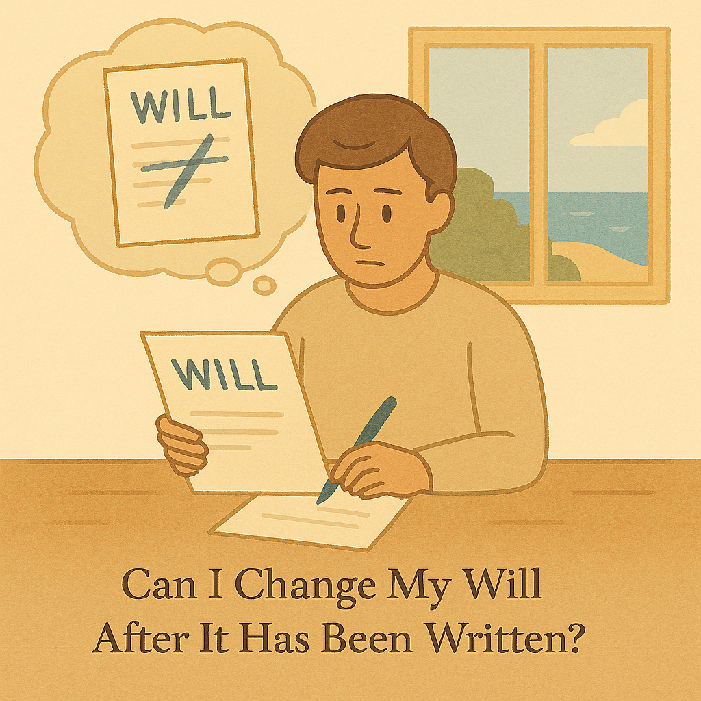 Can I Change My Will After It Has Been Written?