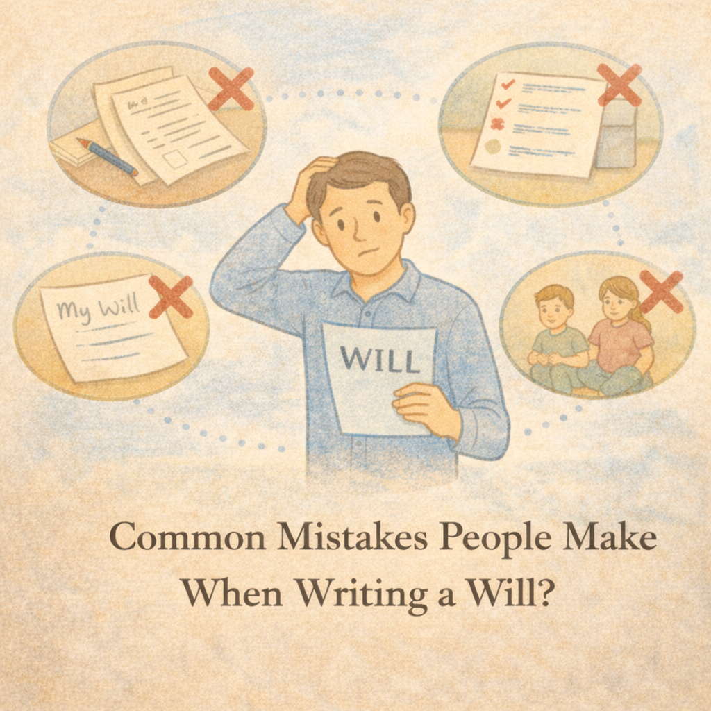 Common Mistakes People Make When Writing a Will