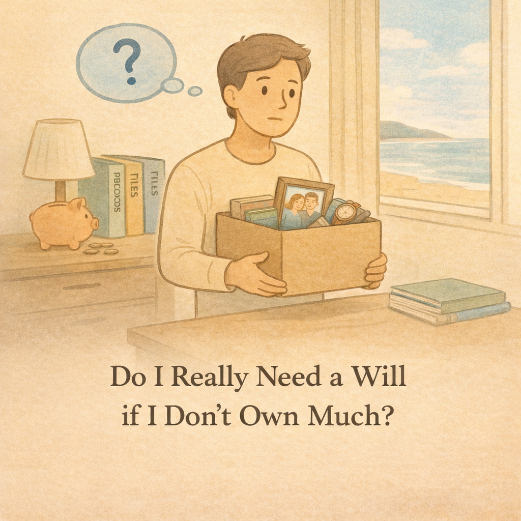 Do I Really Need a Will if I Don’t Own Much?