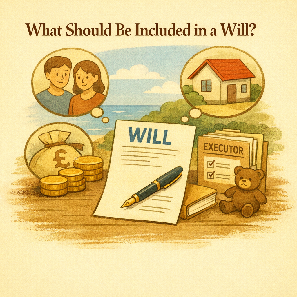 What Should Be Included in a Will?
