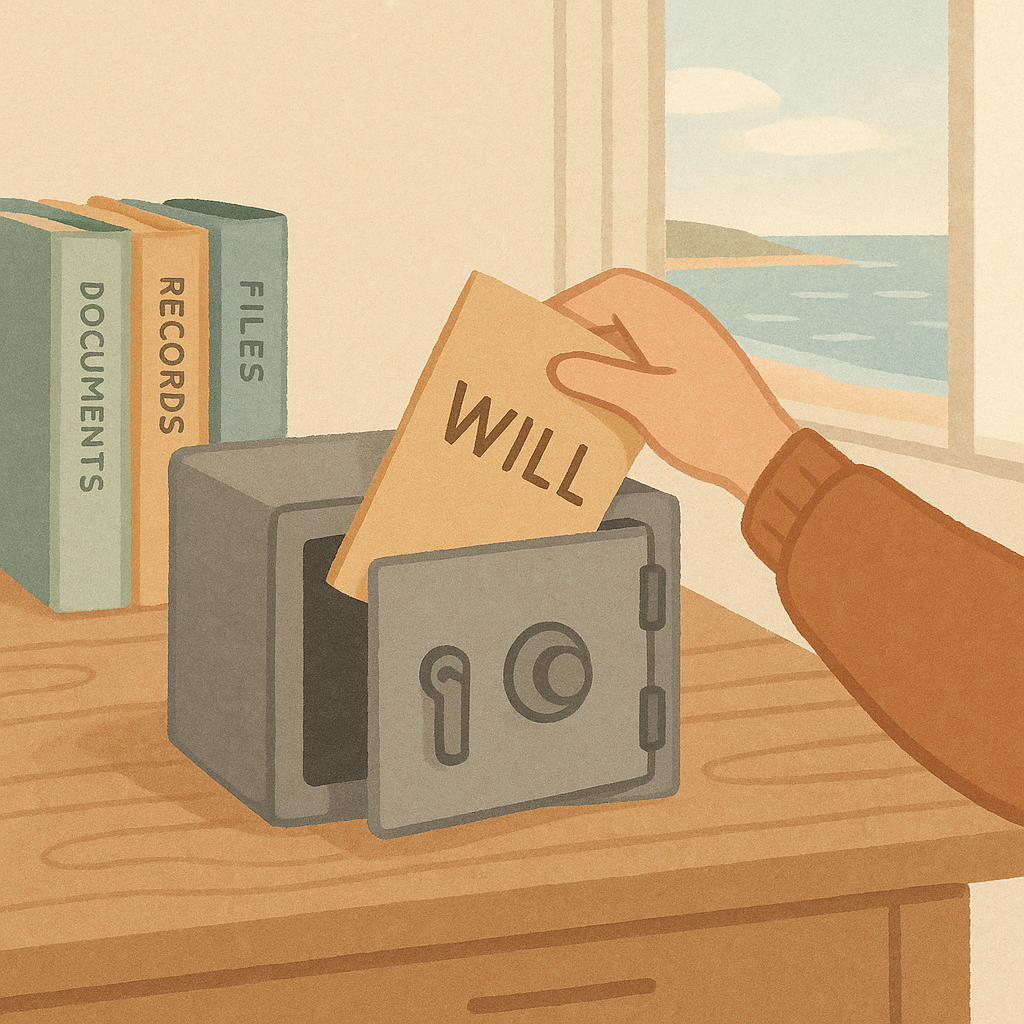 Where Should You Store Your Will Safely?