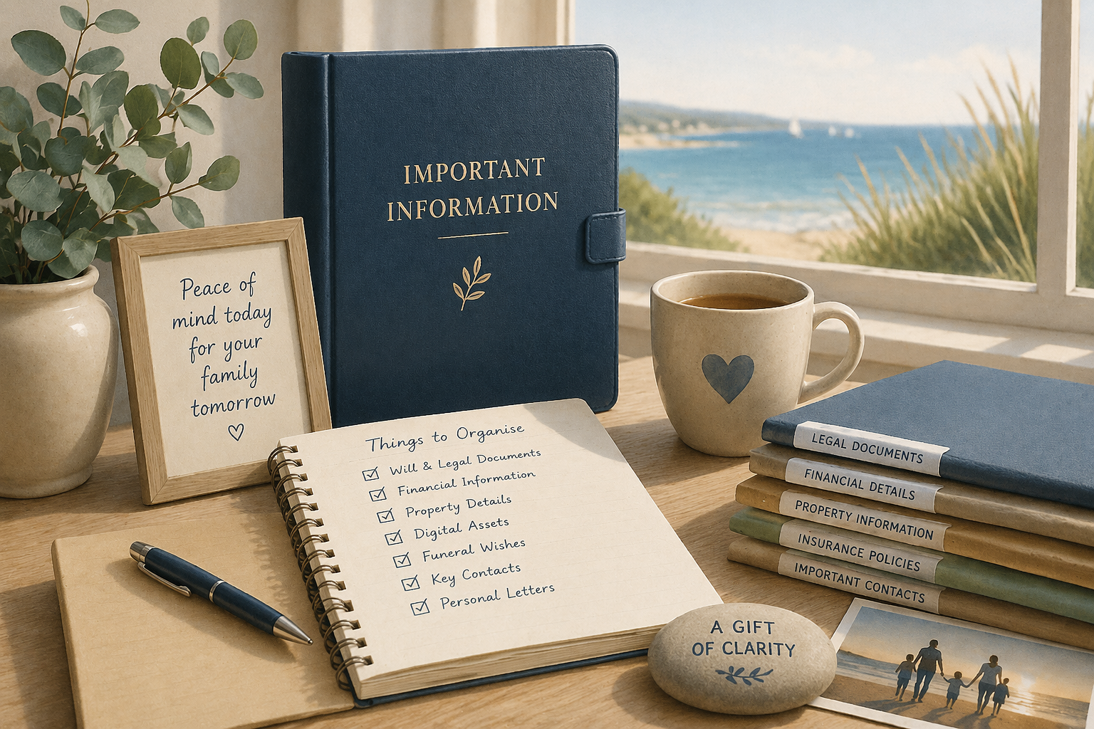 Why Organising Your Affairs Now is the Best Gift You Can Leave Your Family
